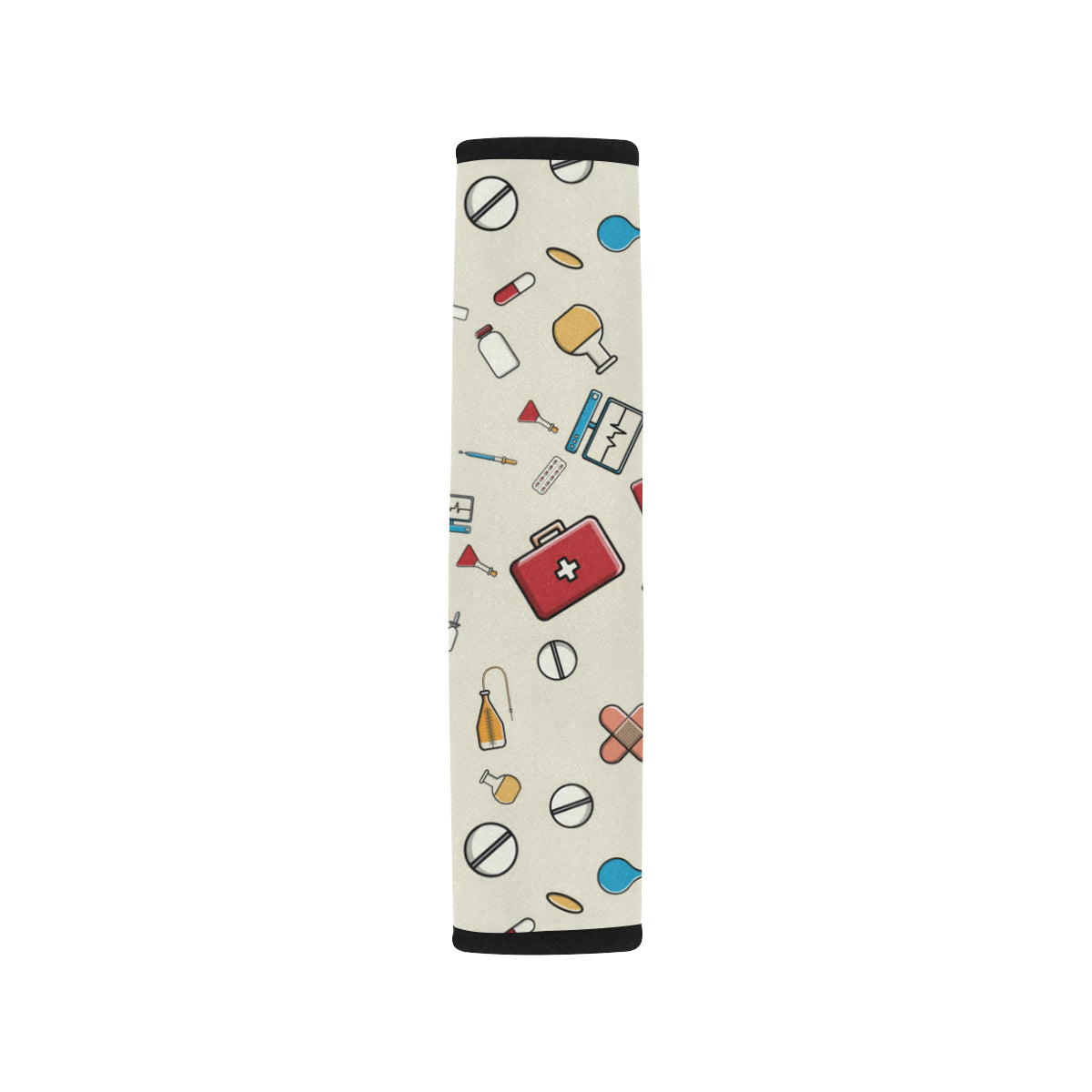 Nurse Pattern Print Design A04 Car Seat Belt Cover