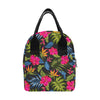 Bird Of Paradise Pattern Print Design BOP014 Insulated Lunch Bag