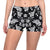 Rose Pattern Print Design RO013 Yoga Shorts