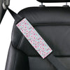 Cherry Blossom Pattern Print Design 01 Car Seat Belt Cover