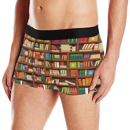 Book Pattern Print Design 06 Men's Boxer Briefs