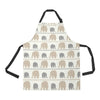 Elephant Cute Apron with Pocket