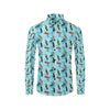 Surfboard Themed Pattern Men's Long Sleeve Shirt