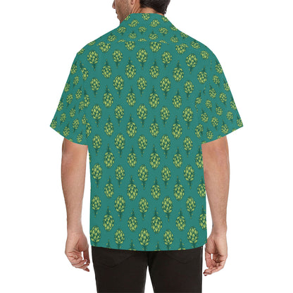 Artichoke Pattern Print Design 04 Men's Hawaiian Shirt