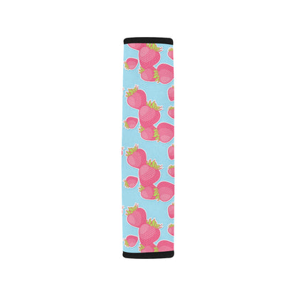 Strawberry Pattern Print Design SB04 Car Seat Belt Cover