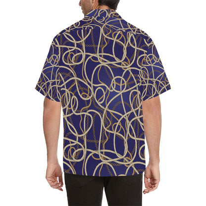 Rope Pattern Print Design A01 Men's Hawaiian Shirt