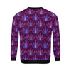 lotus Pattern Print Design LO01 Men Long Sleeve Sweatshirt