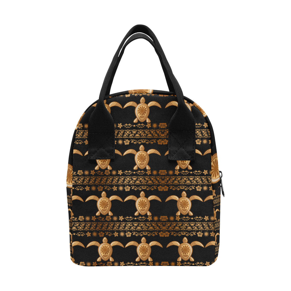 Tribal Sea turtle Polynesian Hawaiian Insulated Lunch Bag