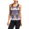 Pink Tribal Aztec native american Women's Racerback Tank Top