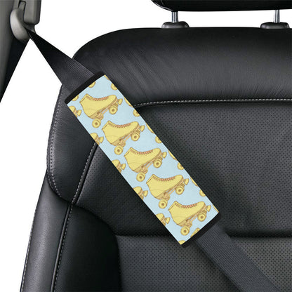 Roller skate Pattern Print Design A03 Car Seat Belt Cover