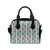 Polar Bear Pattern Print Design A04 Shoulder Handbag