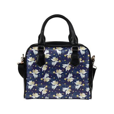 Angel Pattern Print Design 06 Shoulder Handbag