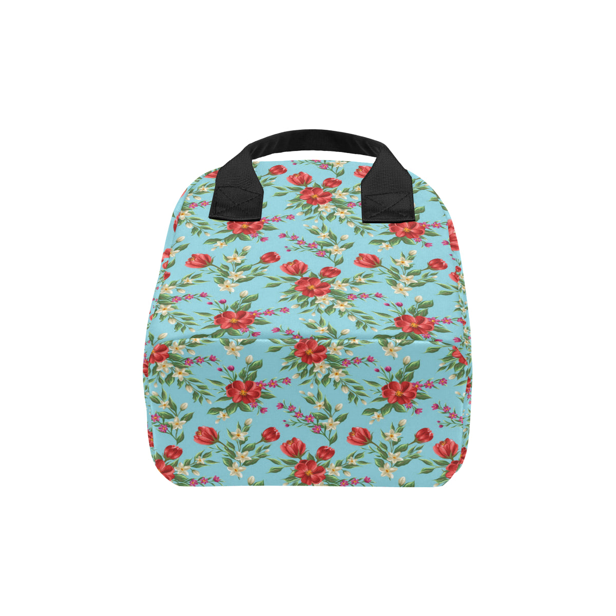 Summer Floral Pattern Print Design SF011 Insulated Lunch Bag