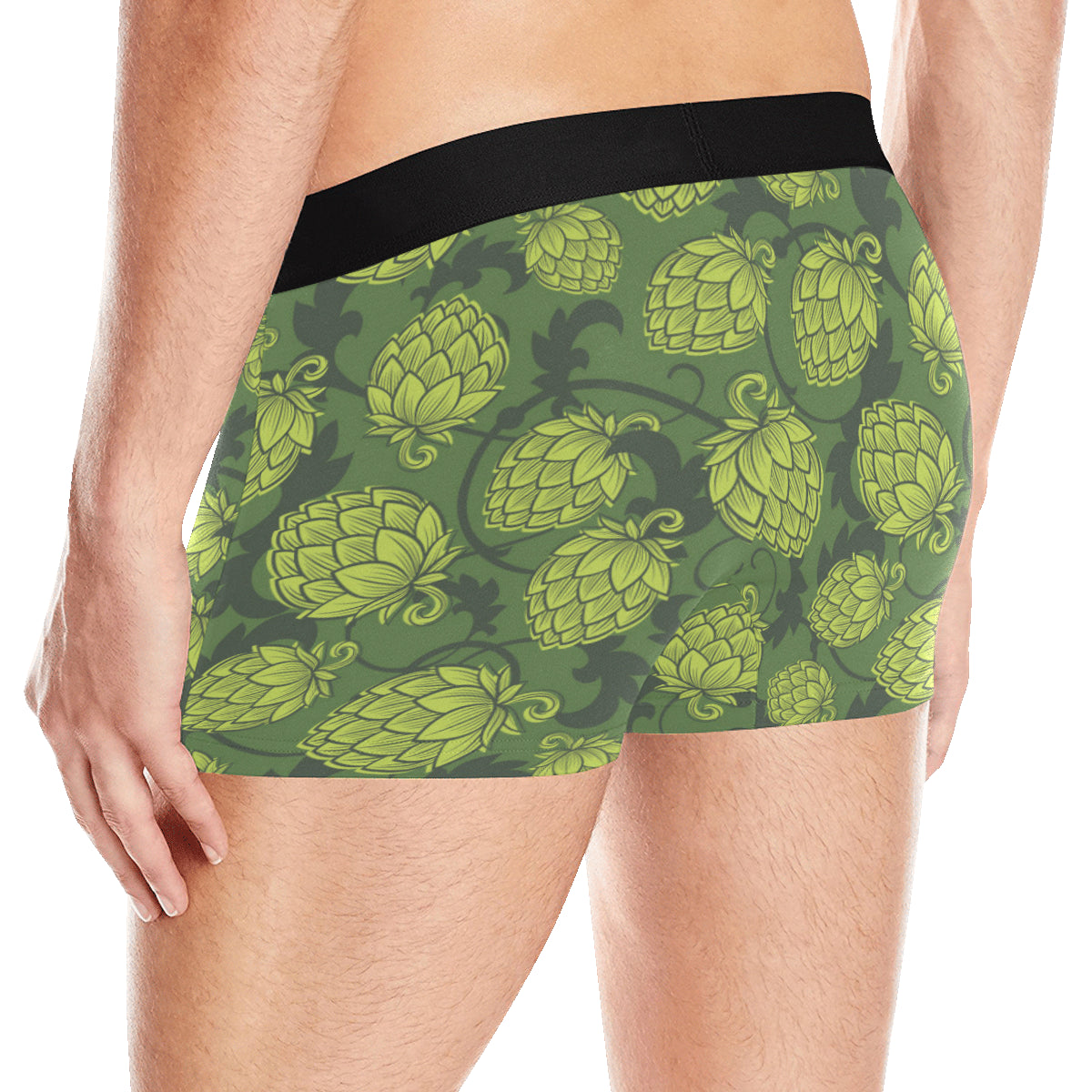 Hope Pattern Print Design 02 Men's Boxer Briefs