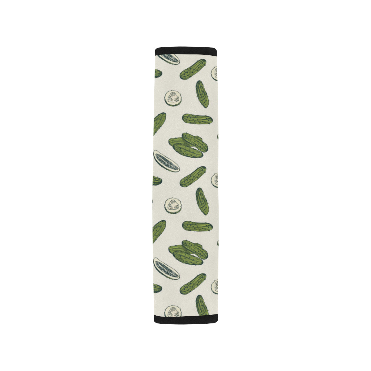 Cucumber Pattern Print Design CC05 Car Seat Belt Cover