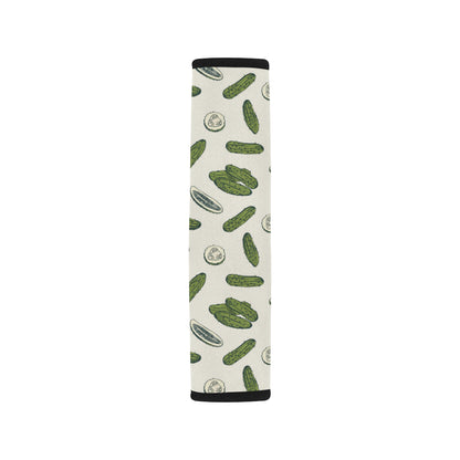 Cucumber Pattern Print Design CC05 Car Seat Belt Cover