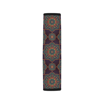 Medallion Pattern Print Design 03 Car Seat Belt Cover