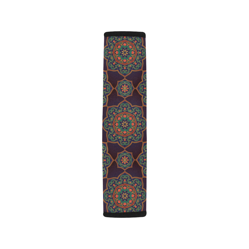 Medallion Pattern Print Design 03 Car Seat Belt Cover