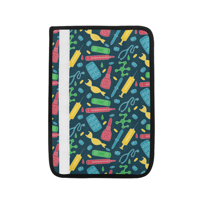 Phlebotomist Pattern Print Design A03 Car Seat Belt Cover