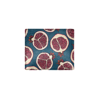 Pomegranate Pattern Print Design PG02 Men's ID Card Wallet