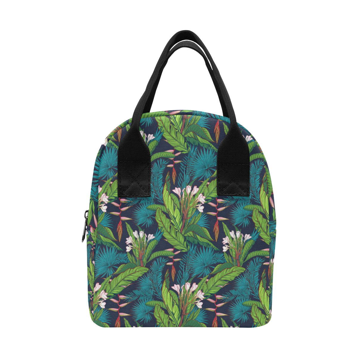 Rainforest Pattern Print Design RF01 Insulated Lunch Bag