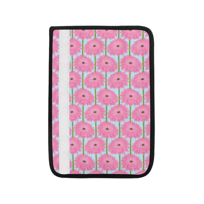 Gerberas Pattern Print Design GB01 Car Seat Belt Cover