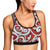 Maori Polynesian Themed Design Print Sports Bra