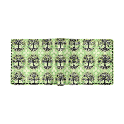 Celtic Pattern Print Design 010 Men's ID Card Wallet