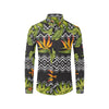 Bird Of Paradise Pattern Print Design BOP07 Men's Long Sleeve Shirt