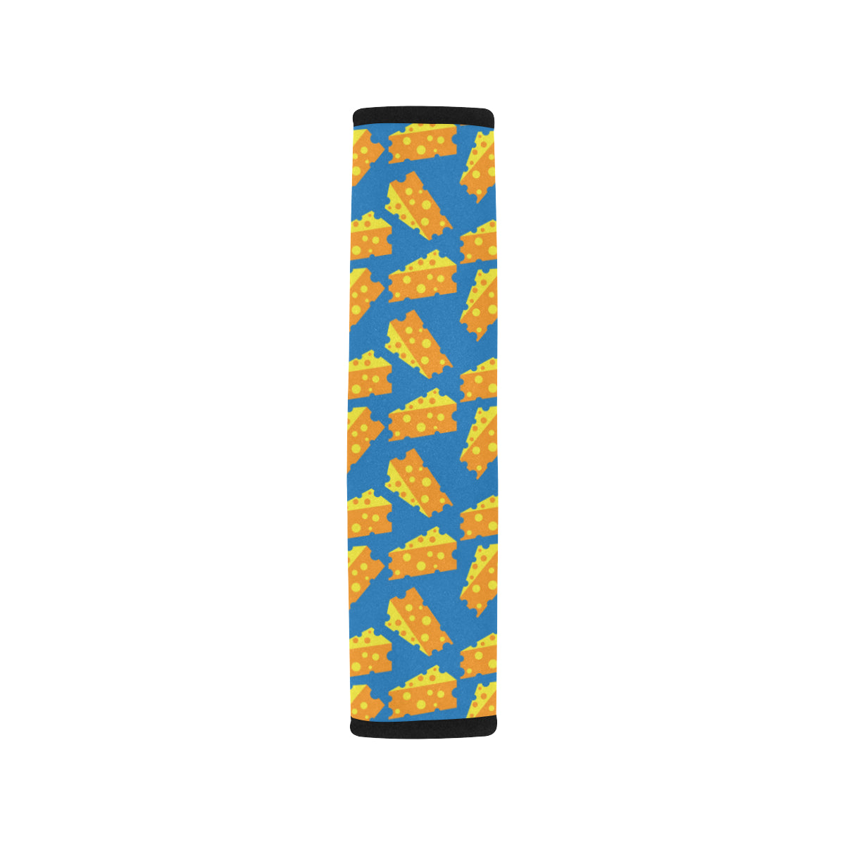 Cheese Pattern Print Design 05 Car Seat Belt Cover