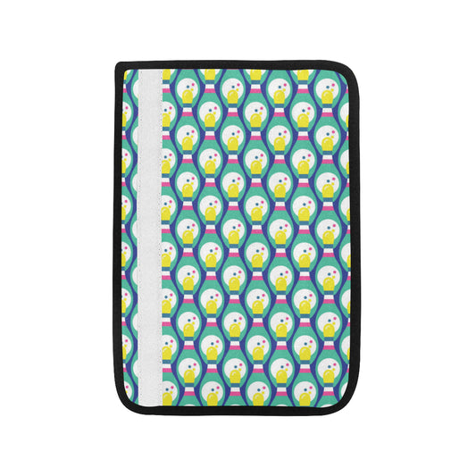 Bowling Pattern Print Design 04 Car Seat Belt Cover
