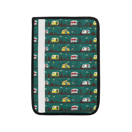 Camper Pattern Print Design 05 Car Seat Belt Cover