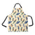 Kingfisher Bird Pattern Print Design 04 Apron with Pocket