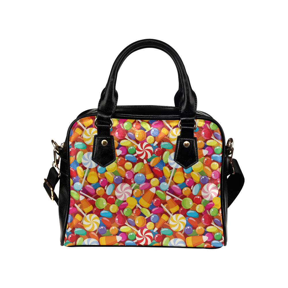 Candy Pattern Print Design 02 Shoulder Handbag