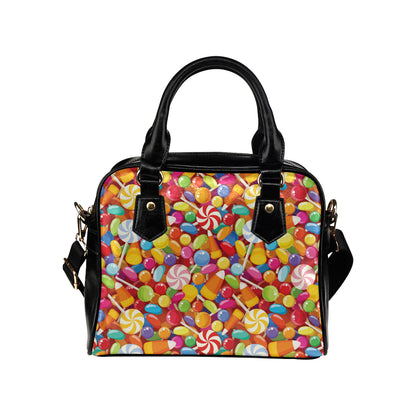 Candy Pattern Print Design 02 Shoulder Handbag