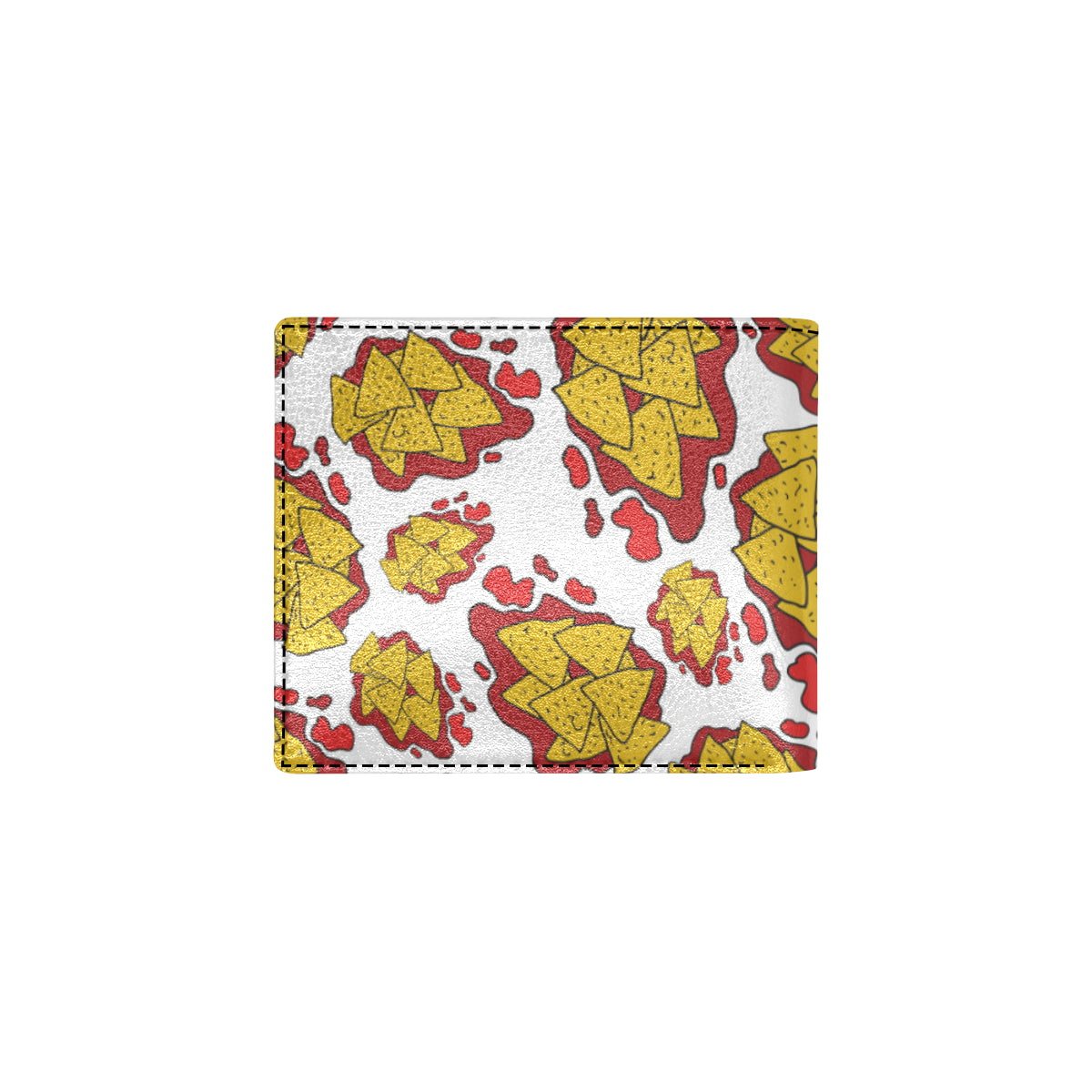 Nachos Pattern Print Design A03 Men's ID Card Wallet