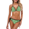 Palm Leaves Pattern Print Design PL08 Bikini