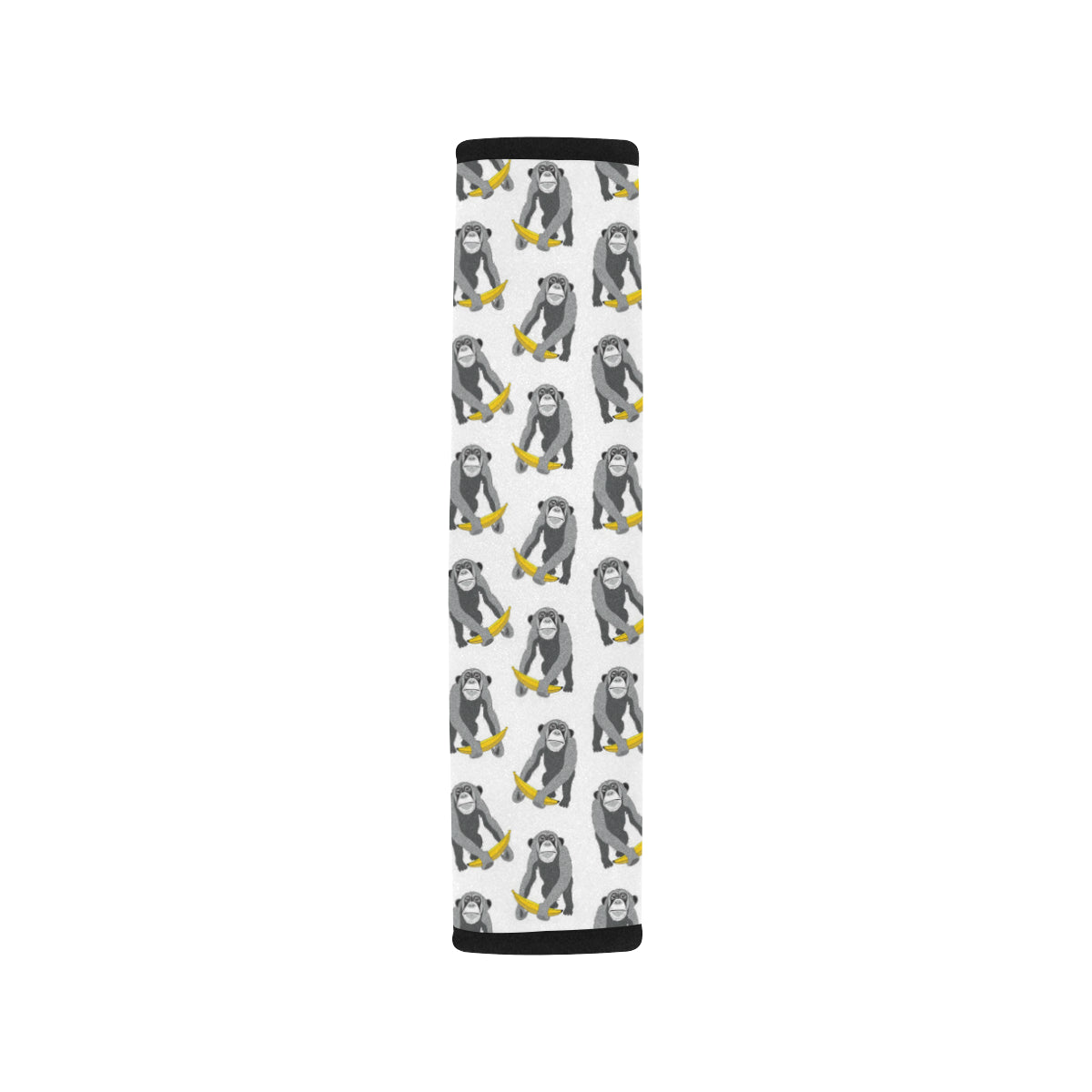Chimpanzee Pattern Print Design 05 Car Seat Belt Cover