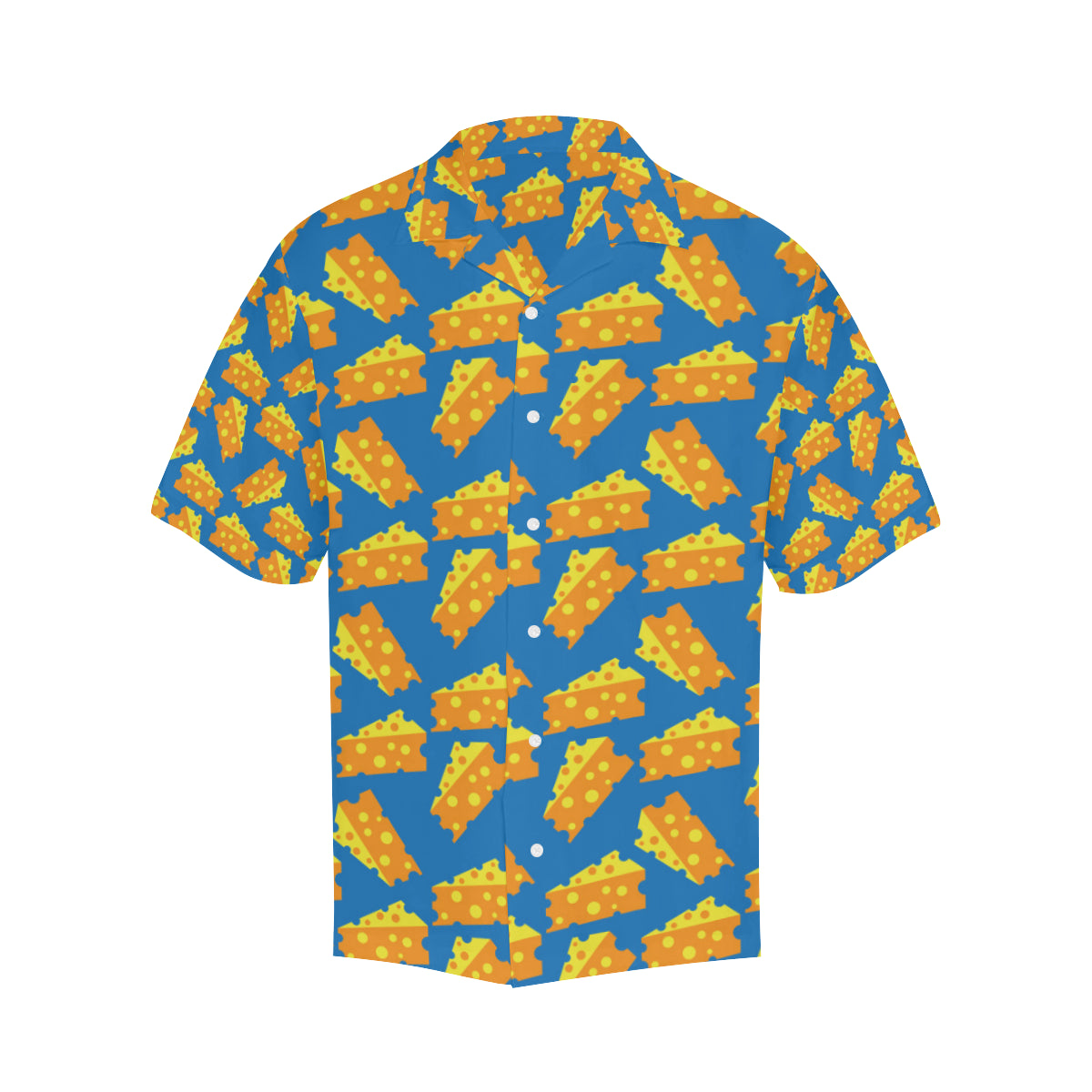 Cheese Pattern Print Design 05 Men's Hawaiian Shirt