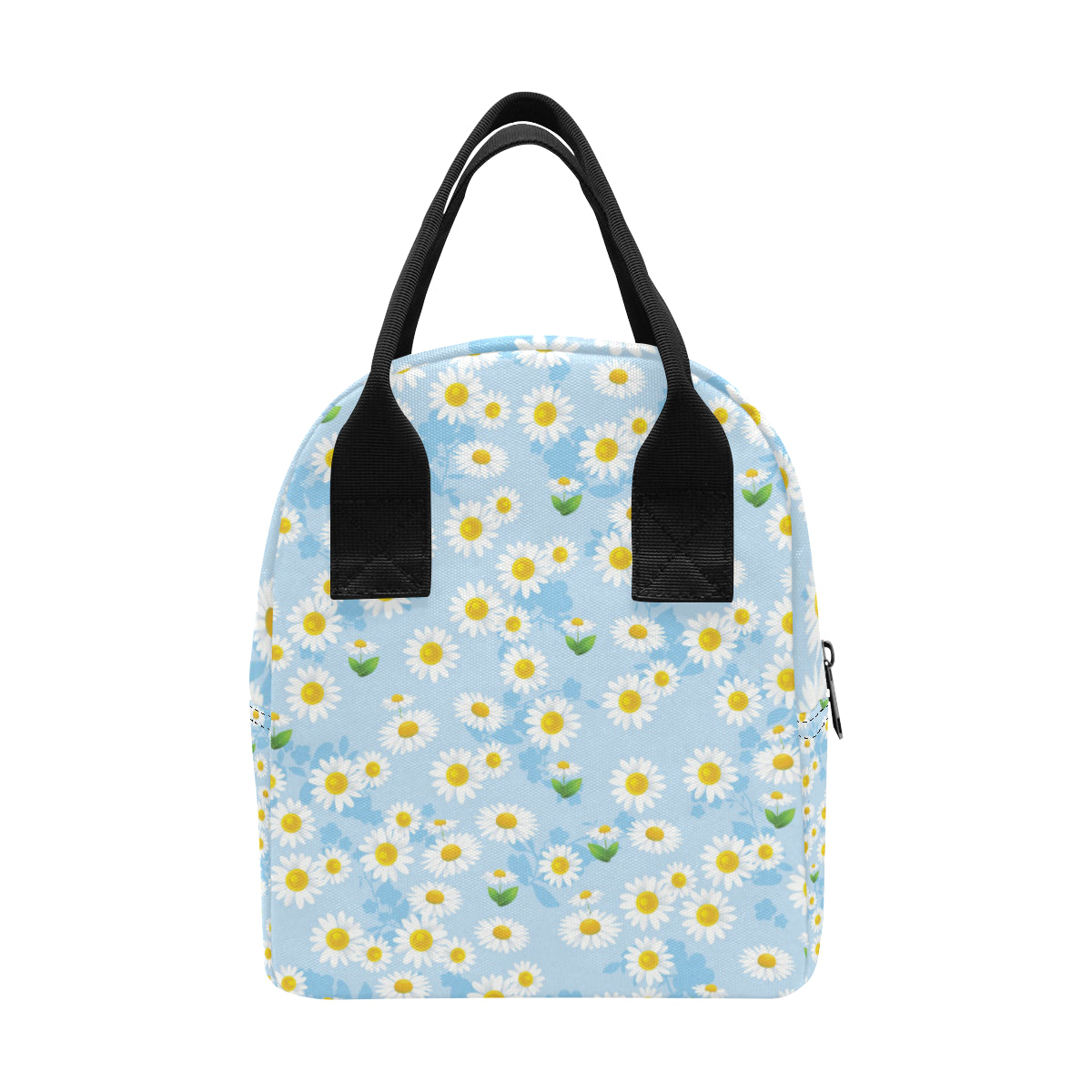 Daisy Pattern Print Design DS010 Insulated Lunch Bag