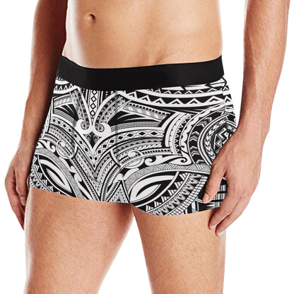 Maori Pattern Print Design 06 Men's Boxer Briefs