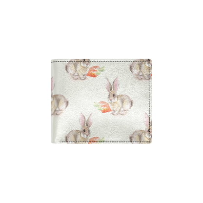Rabbit Pattern Print Design 01 Men's ID Card Wallet