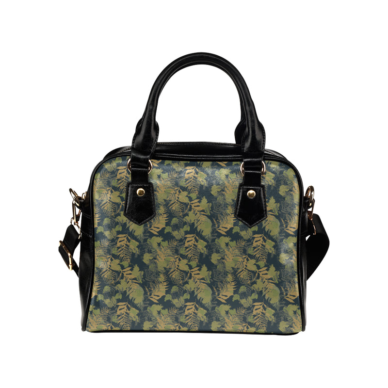 Camouflage Tropical Pattern Print Design 04 Shoulder Handbag