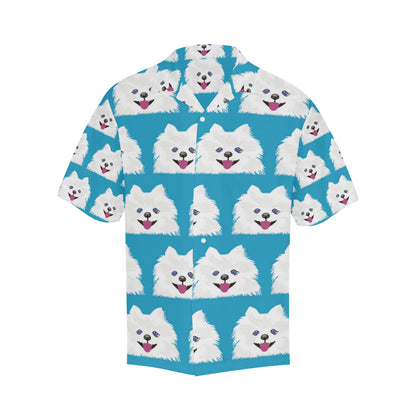 Pomeranians Pattern Print Design A05 Men's Hawaiian Shirt