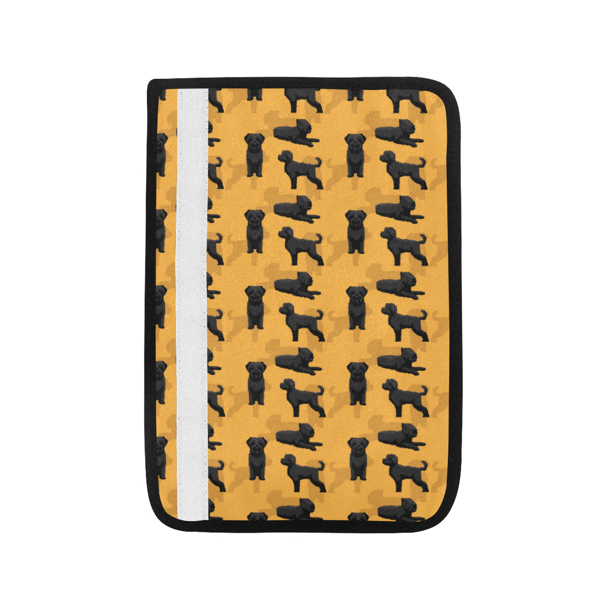 Bouviers des Flandres Pattern Print Design 01 Car Seat Belt Cover