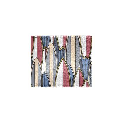 Surf board Pattern Men's ID Card Wallet