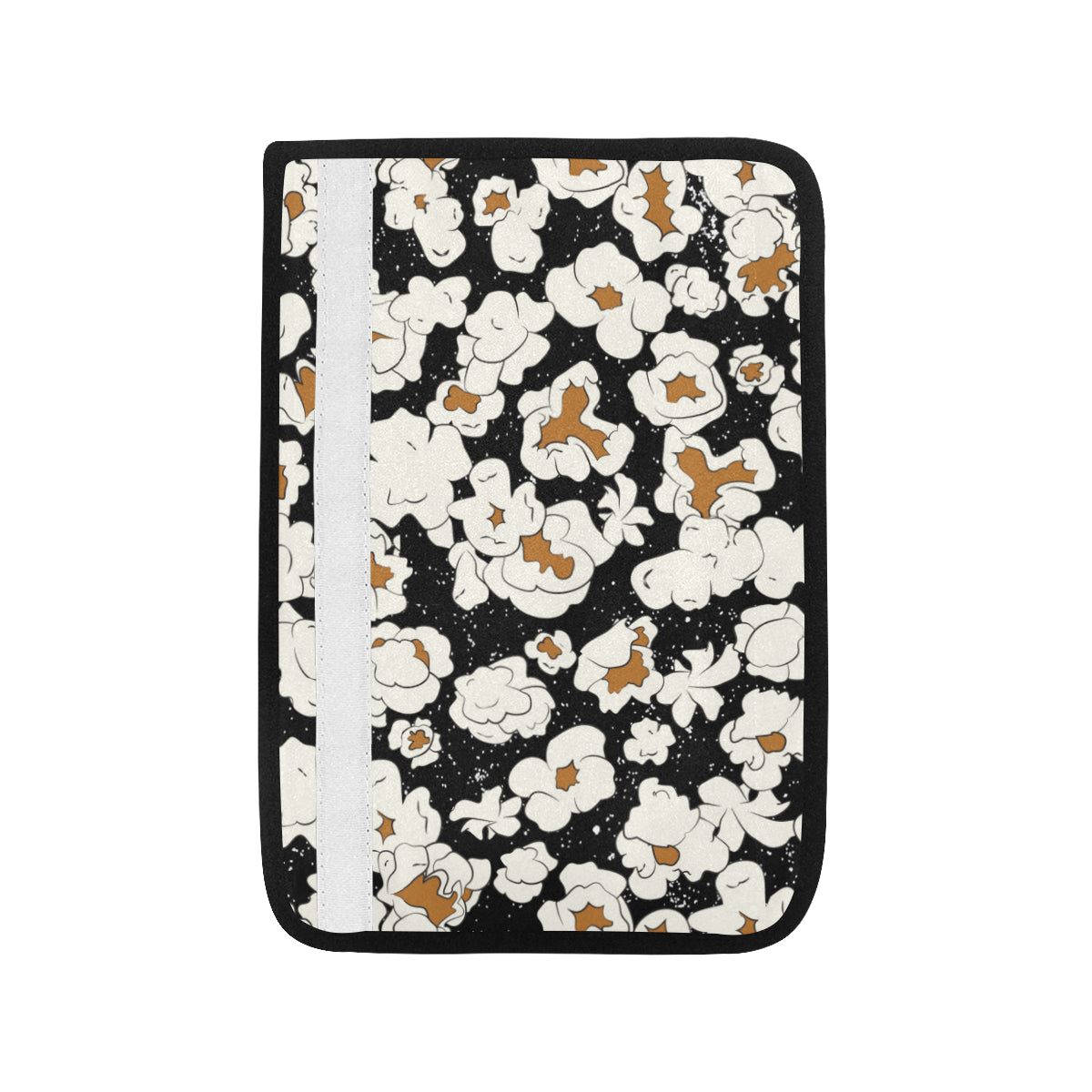 Popcorn Pattern Print Design A02 Car Seat Belt Cover