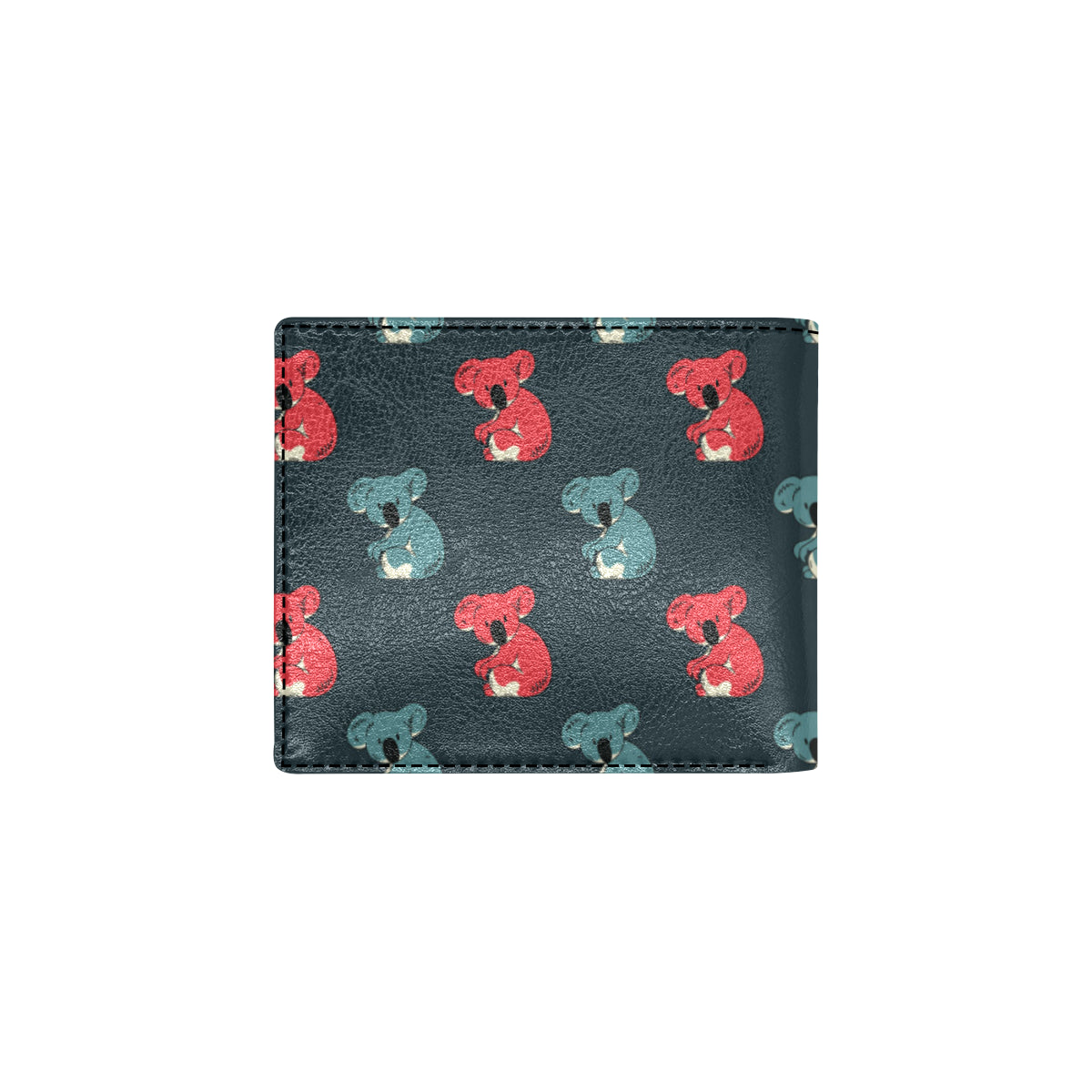 Koala Pattern Print Design 02 Men's ID Card Wallet