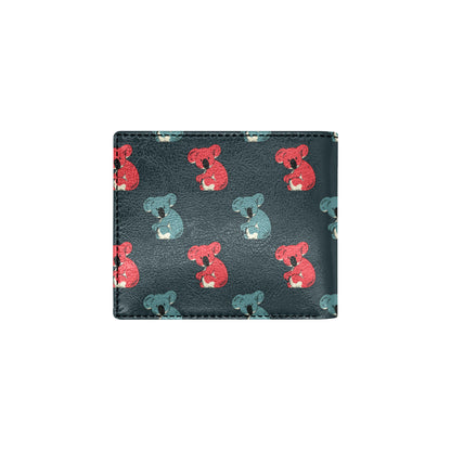 Koala Pattern Print Design 02 Men's ID Card Wallet