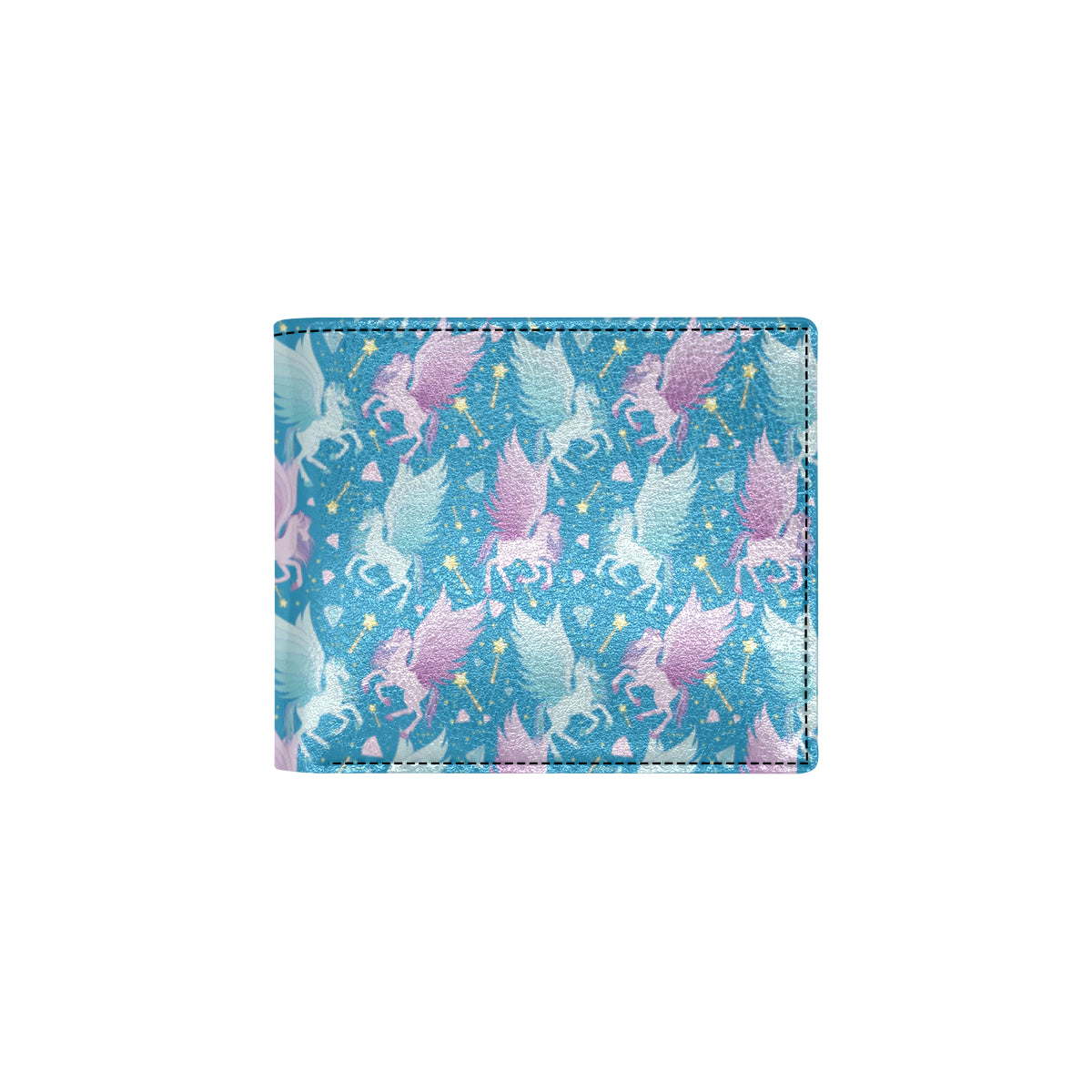 Pegasus Pattern Print Design 04 Men's ID Card Wallet